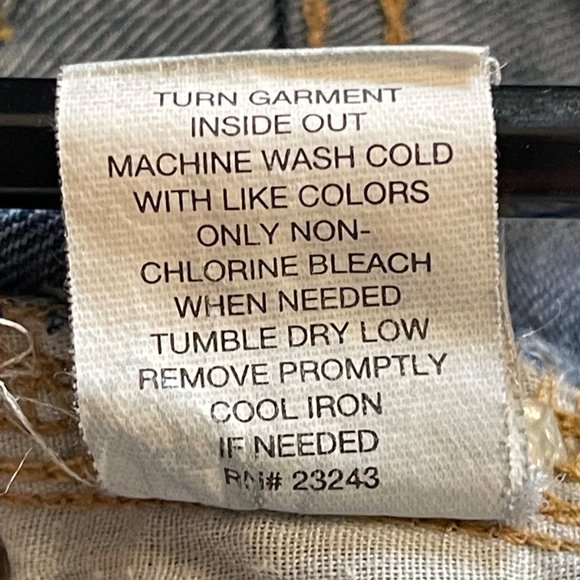 New York & Company women's size 18 average  high rise zip front jeans - Picture 6 of 7